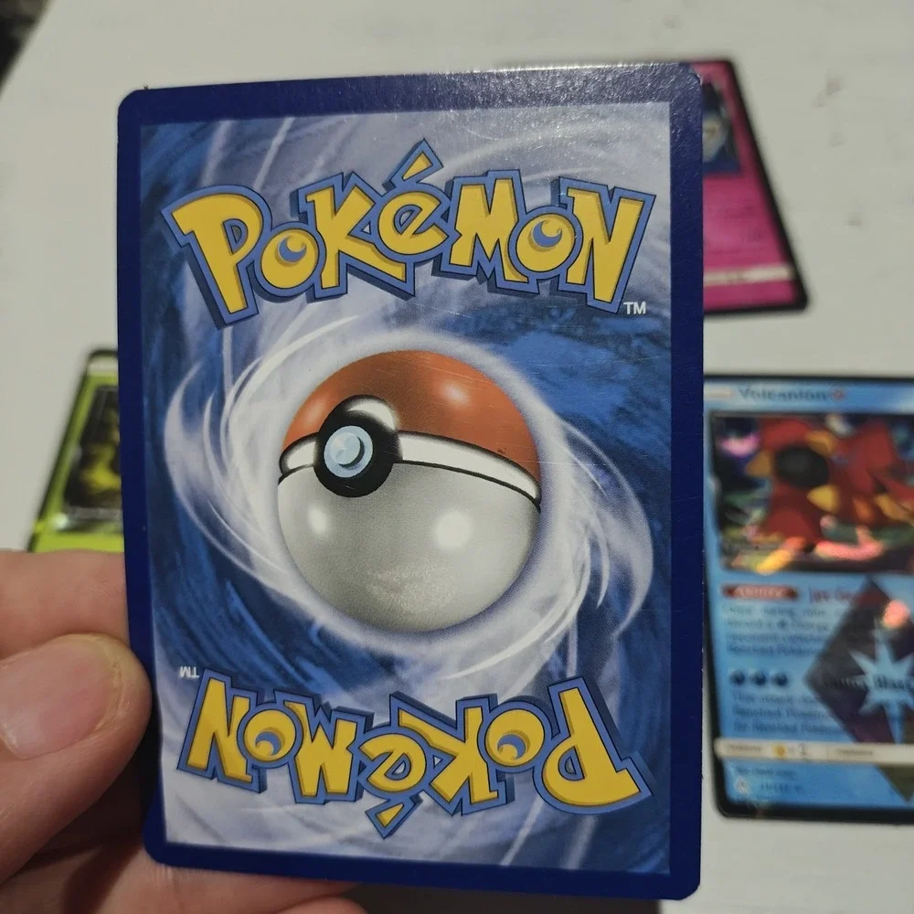 Lot of 2 Prizm Star Pokemon TCG Lusamine Celebi Xerneas Volcanion Bundle